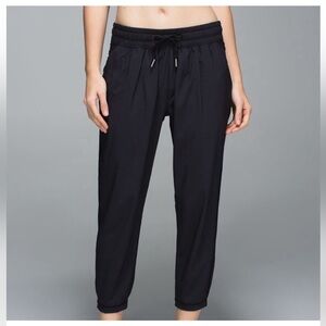 lululemon athletica Black Track Joggers